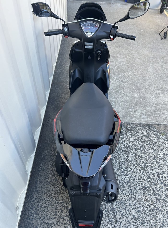 2021 KYMCO SUPER 8 50 SCOOTER BLACK