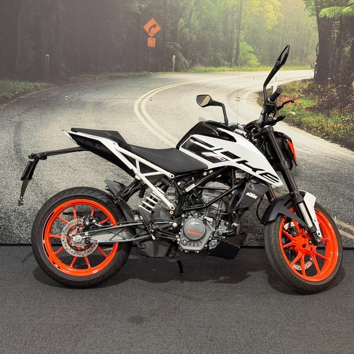 2020 Ktm 200 DUKE Black