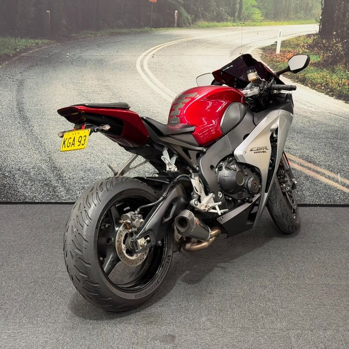 2008 Honda CBR1000RR (FIREBLADE) Maroon