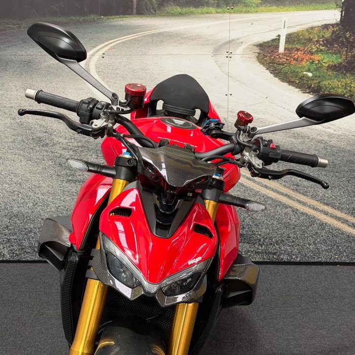 2021 DUCATI STREETFIGHTER V4 S Red