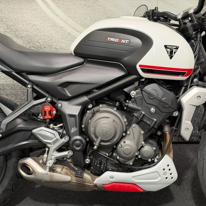 2021 Triumph TRIDENT 660 White