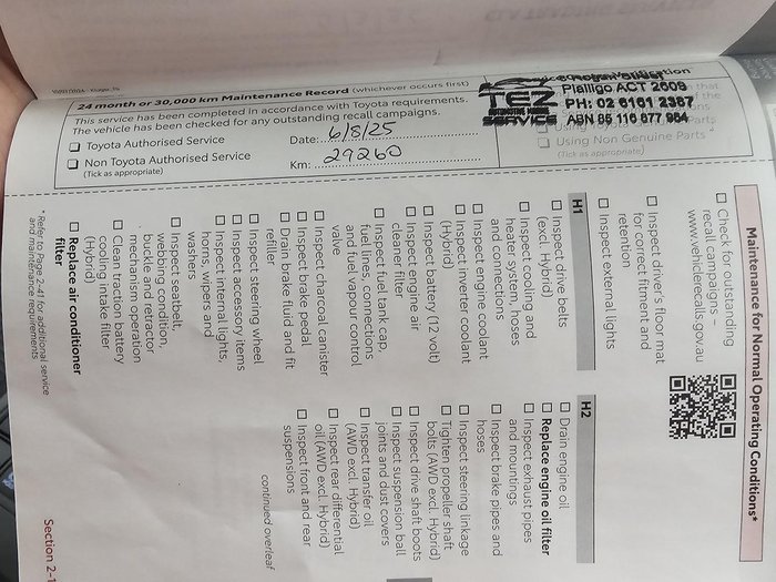 2024 Toyota Kluger GX AXUH78R 4X4 On Demand Graphite