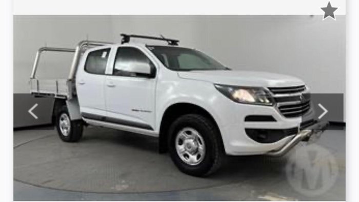 2019 Holden Colorado LS RG MY19 4X4 Dual Range Summit White