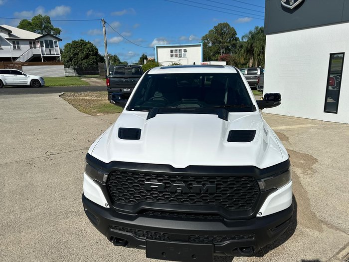 2025 RAM 1500 Rebel Hurricane SO DT MY25 4X4 Dual Range Bright White