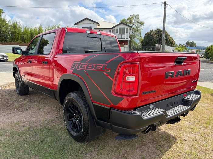 2025 RAM 1500 Rebel Hurricane SO DT MY25 4X4 Dual Range Flame Red