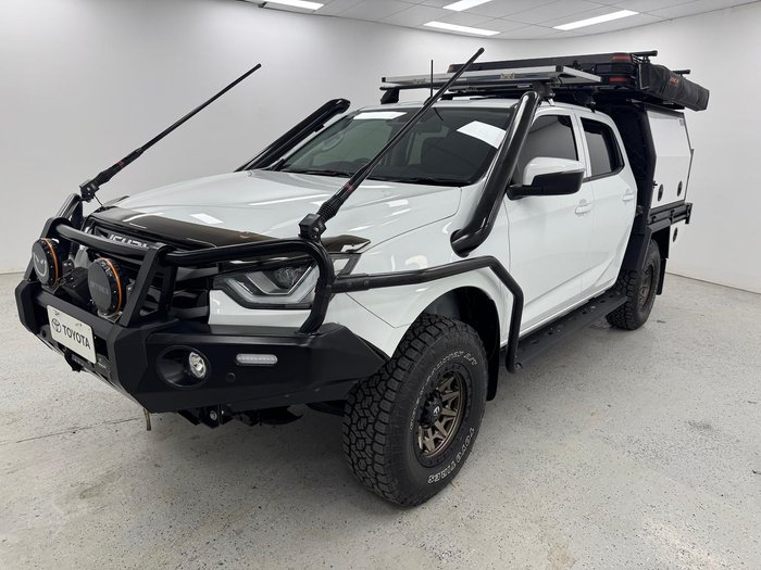 2023 Isuzu D-MAX LS-M MY23 4X4 Dual Range Mineral White