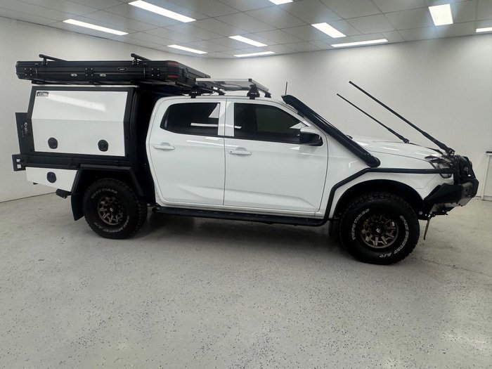 2023 Isuzu D-MAX LS-M MY23 4X4 Dual Range Mineral White