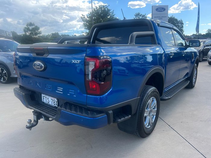 2023 Ford Ranger XLT MY23.50 4X4 Dual Range Blue Lightning