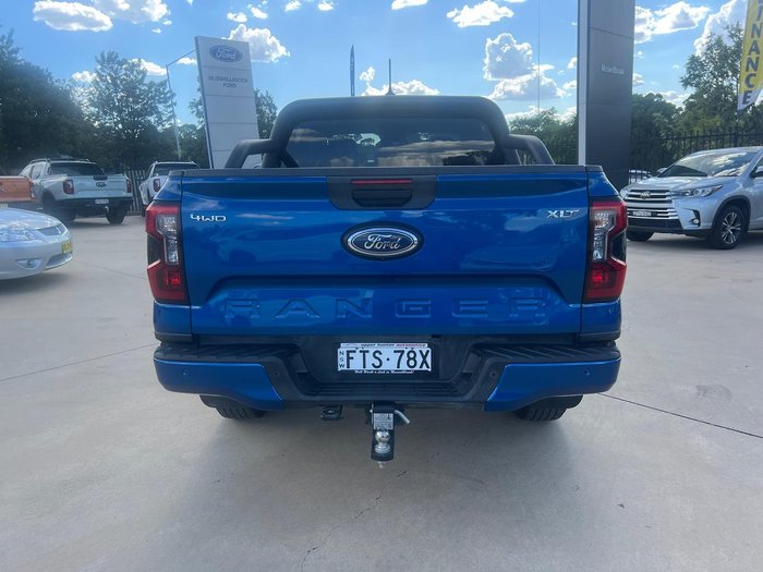 2023 Ford Ranger XLT MY23.50 4X4 Dual Range Blue Lightning