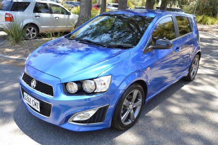 2015 Holden Barina RS TM MY16 Boracay Blue