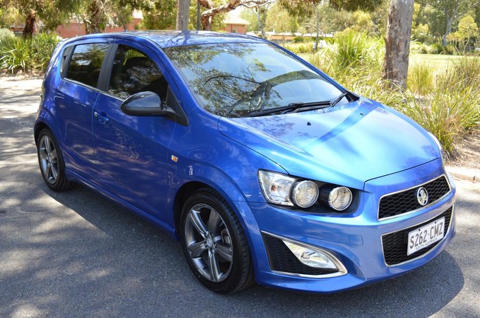 2015 Holden Barina RS TM MY16 Boracay Blue