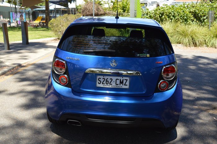 2015 Holden Barina RS TM MY16 Boracay Blue