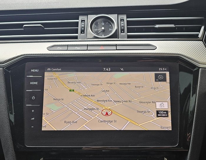 2017 Volkswagen Passat 206TSI R-Line B8 MY18 Four Wheel Drive Manganese Grey