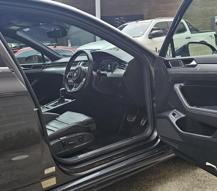 2017 Volkswagen Passat 206TSI R-Line B8 MY18 Four Wheel Drive Manganese Grey