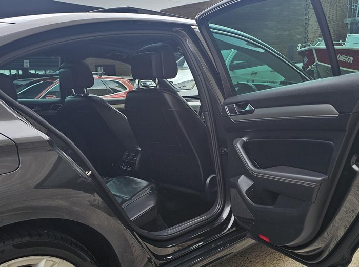 2017 Volkswagen Passat 206TSI R-Line B8 MY18 Four Wheel Drive Manganese Grey