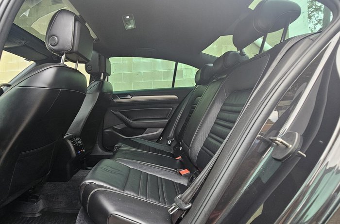 2017 Volkswagen Passat 206TSI R-Line B8 MY18 Four Wheel Drive Manganese Grey