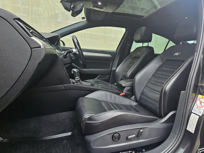 2017 Volkswagen Passat 206TSI R-Line B8 MY18 Four Wheel Drive Manganese Grey