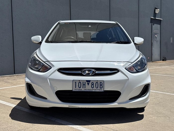 2016 Hyundai Accent Active RB4 MY16 Crystal White