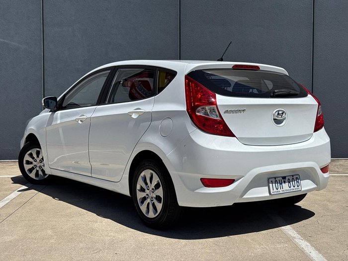 2016 Hyundai Accent Active RB4 MY16 Crystal White