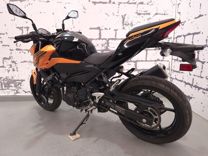 2020 Kawasaki Z400 Z 400 Orange