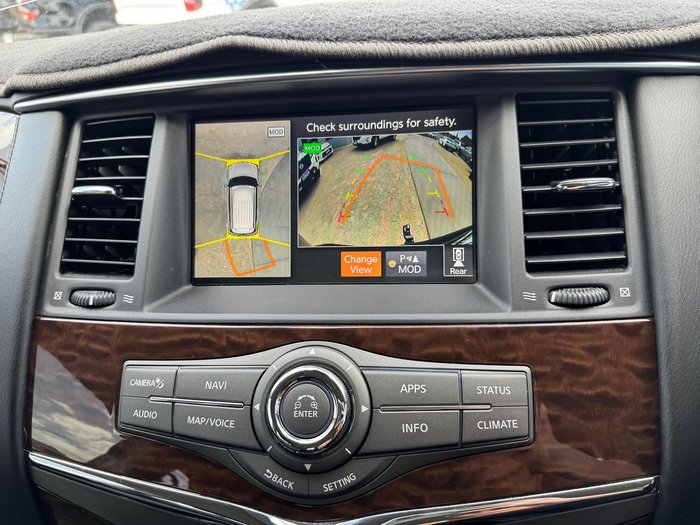 2021 Nissan Patrol Ti Y62 MY21 4X4 Dual Range Black Obsidian