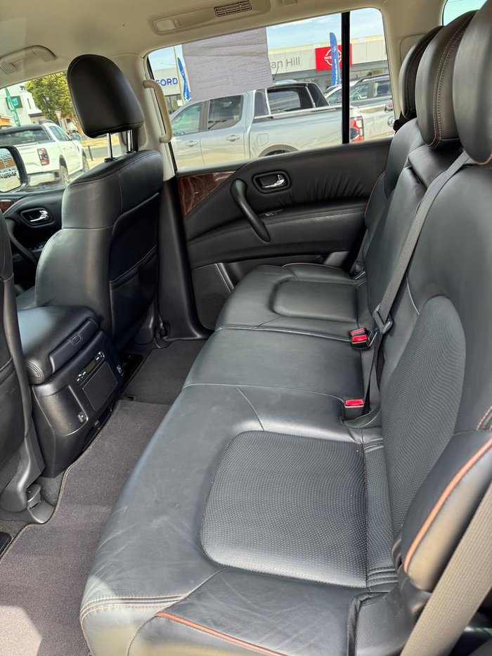 2021 Nissan Patrol Ti Y62 MY21 4X4 Dual Range Black Obsidian