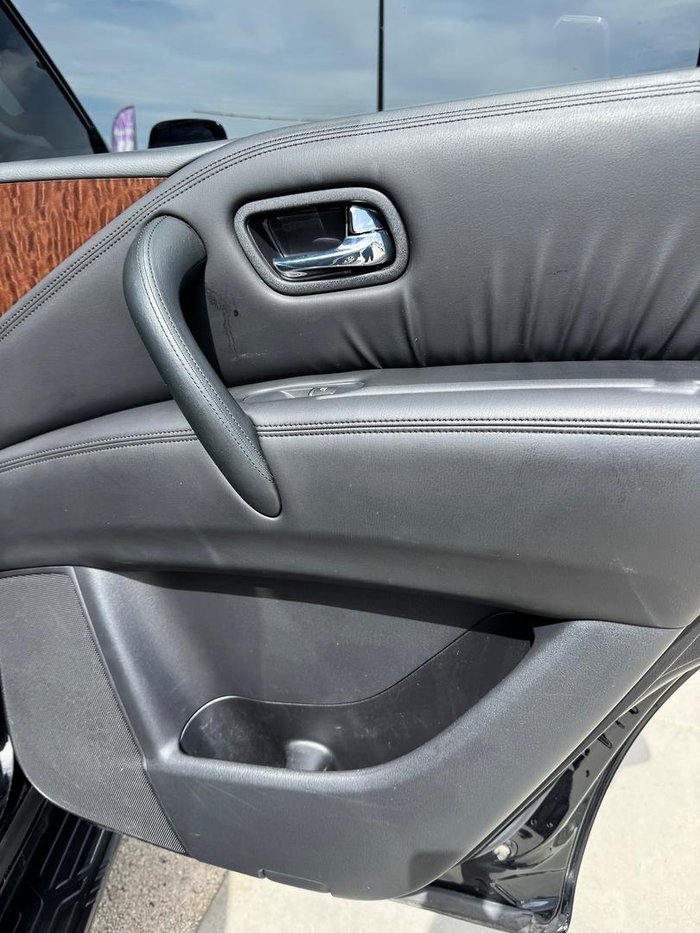 2021 Nissan Patrol Ti Y62 MY21 4X4 Dual Range Black Obsidian