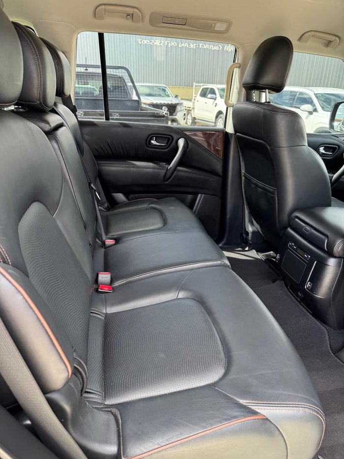 2021 Nissan Patrol Ti Y62 MY21 4X4 Dual Range Black Obsidian