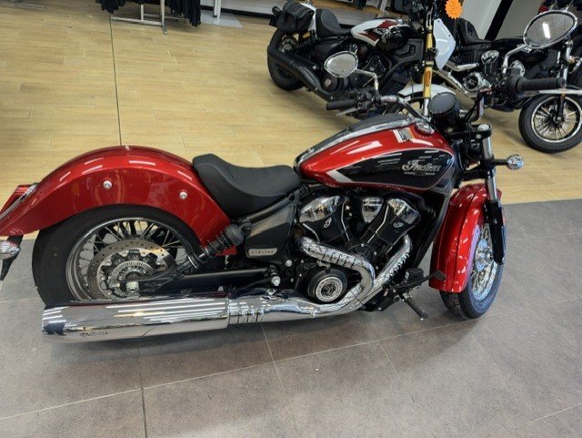 2025 Indian 2025 Indian 1250CC Scout Classic Limited + Tech Sunset Red Metallic