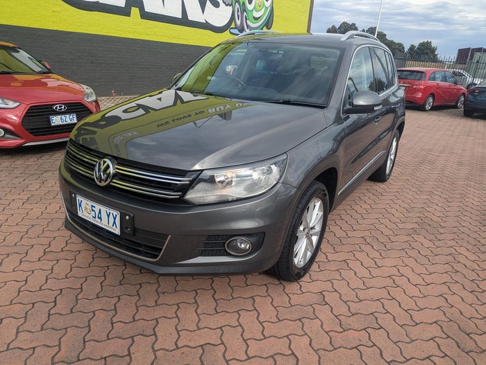 2016 Volkswagen Tiguan 132TSI 5N MY16 Four Wheel Drive Pepper Grey