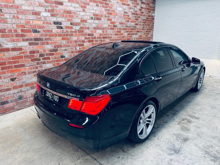 2012 BMW 7 Series 730d F01 MY12.5 Black