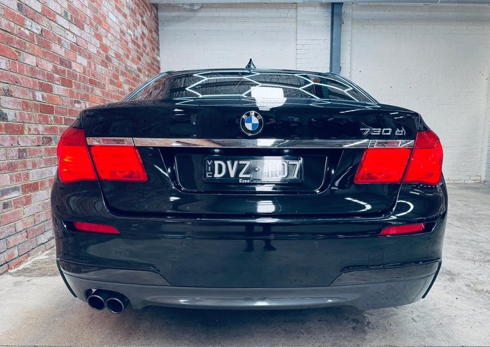 2012 BMW 7 Series 730d F01 MY12.5 Black