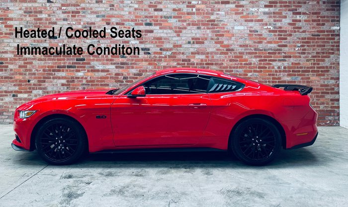 2017 Ford Mustang GT FM MY17 Red