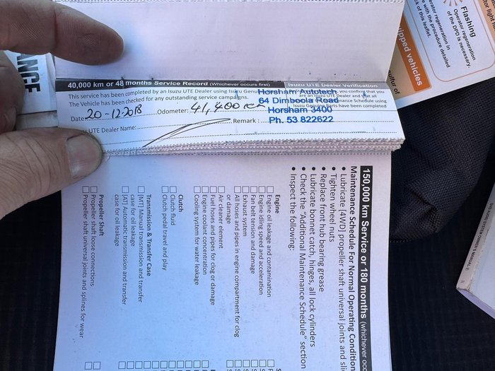 2018 Isuzu D-MAX SX MY17 4X4 Dual Range Splash White