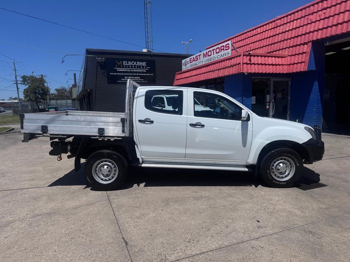 2018 Isuzu D-MAX SX MY17 4X4 Dual Range Splash White