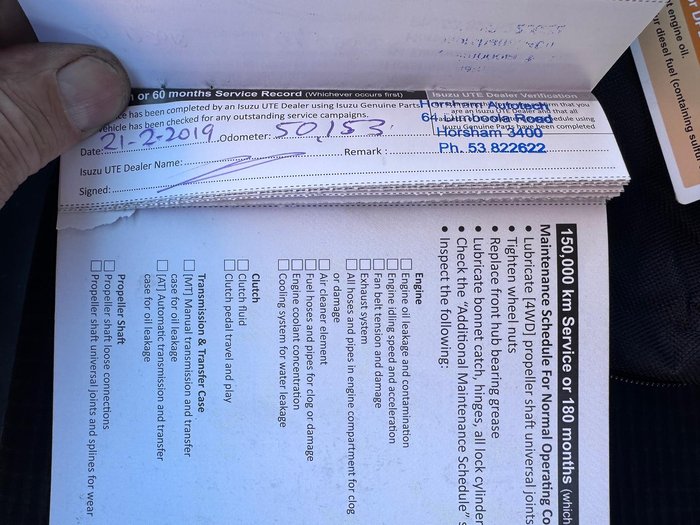 2018 Isuzu D-MAX SX MY17 4X4 Dual Range Splash White