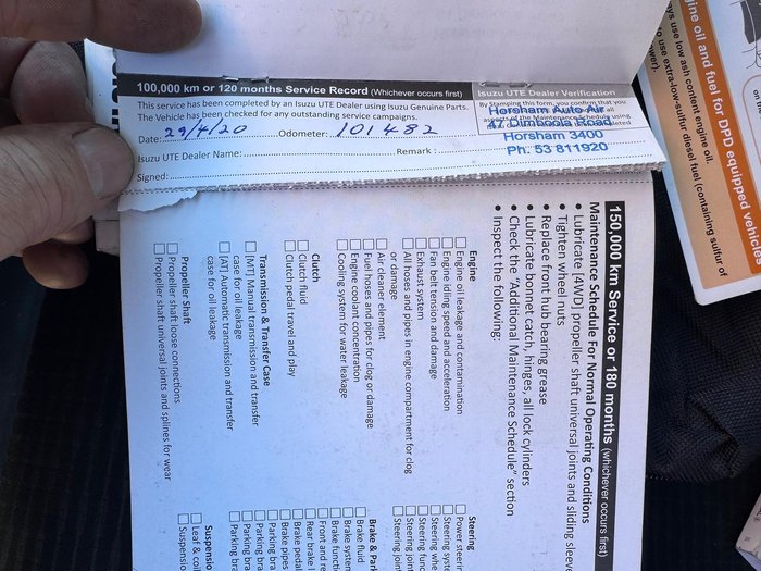 2018 Isuzu D-MAX SX MY17 4X4 Dual Range Splash White