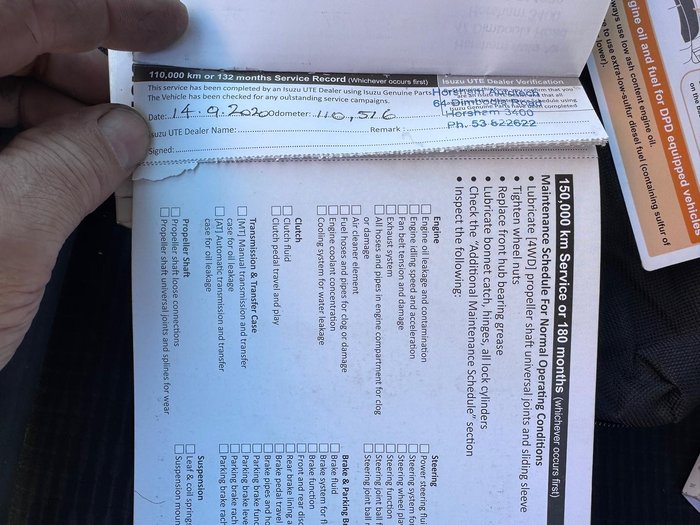 2018 Isuzu D-MAX SX MY17 4X4 Dual Range Splash White