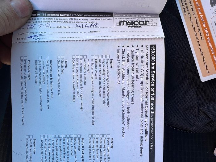 2018 Isuzu D-MAX SX MY17 4X4 Dual Range Splash White