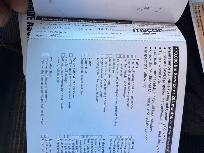 2018 Isuzu D-MAX SX MY17 4X4 Dual Range Splash White