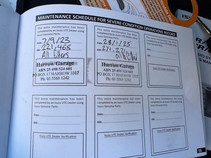 2018 Isuzu D-MAX SX MY17 4X4 Dual Range Splash White