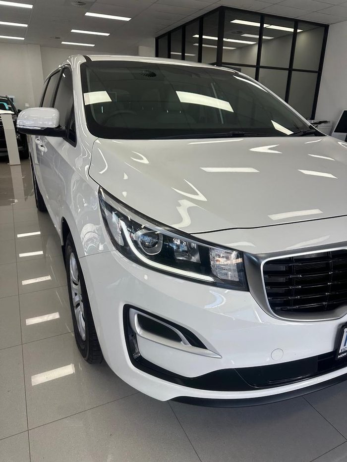 2018 Kia Carnival S YP MY19 Clear White