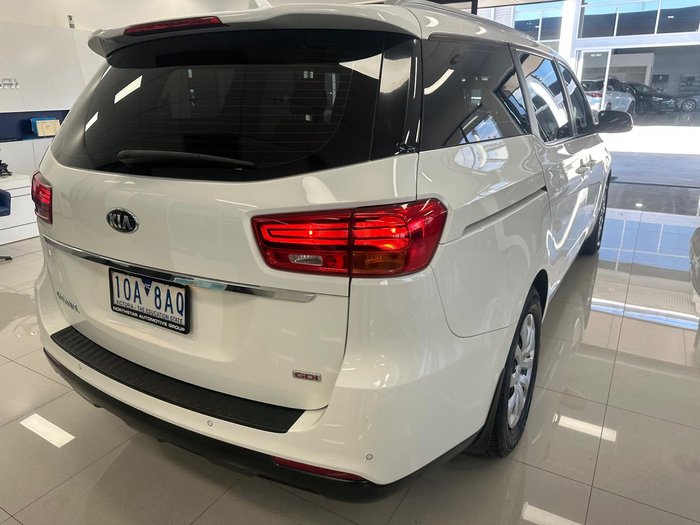 2018 Kia Carnival S YP MY19 Clear White