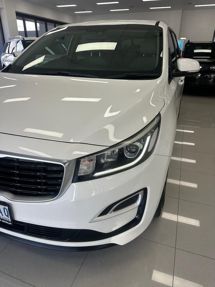 2018 Kia Carnival S YP MY19 Clear White