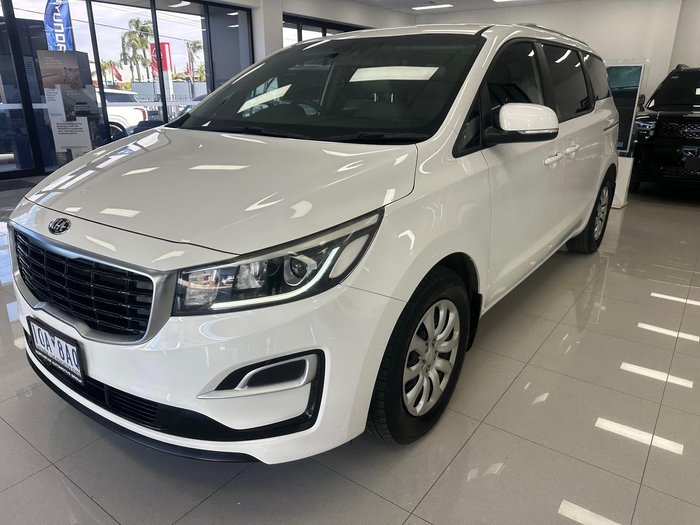 2018 Kia Carnival S YP MY19 Clear White