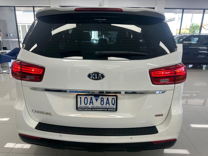 2018 Kia Carnival S YP MY19 Clear White