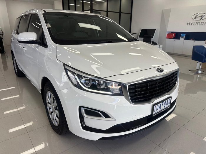 2018 Kia Carnival S YP MY19 Clear White