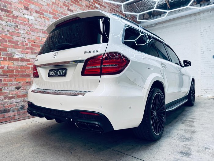 2016 Mercedes-Benz GLS-Class GLS63 AMG X166 Four Wheel Drive White
