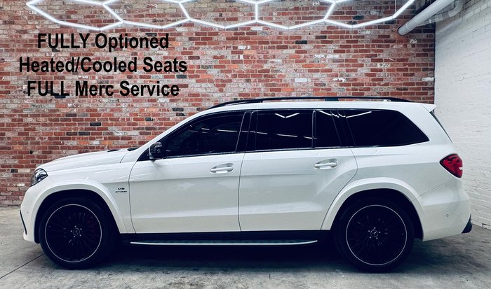 2016 Mercedes-Benz GLS-Class GLS63 AMG X166 Four Wheel Drive White