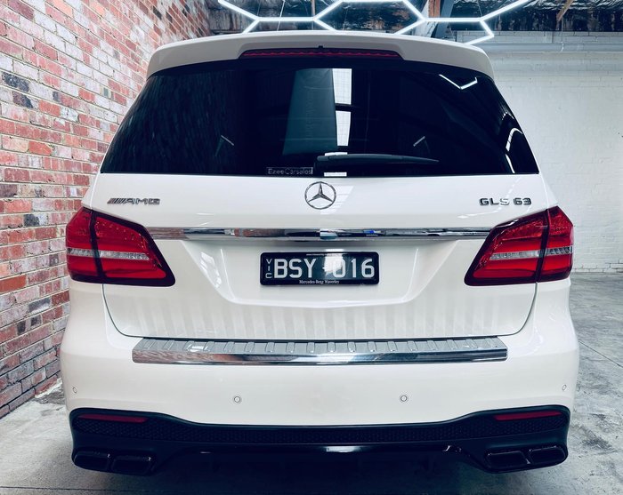 2016 Mercedes-Benz GLS-Class GLS63 AMG X166 Four Wheel Drive White